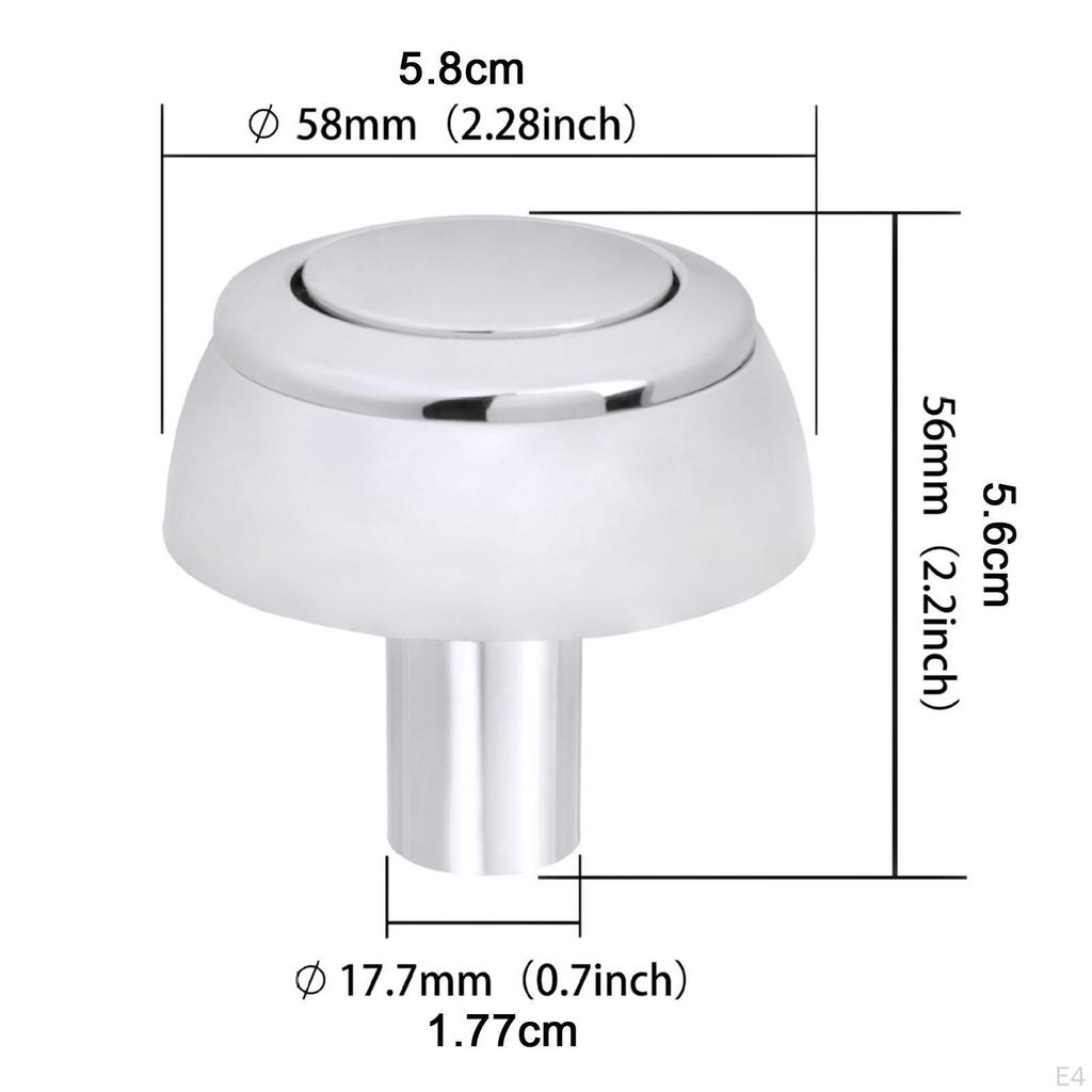 Toilet Button Elegantní toaleta s jednou vodou do koupelny