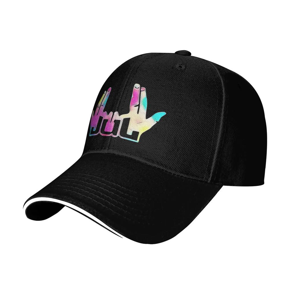 Logo JUL Baseball Caps Casual Rapper Sandwich Cap Unisex Adjustable Caps Hat Travel Gift