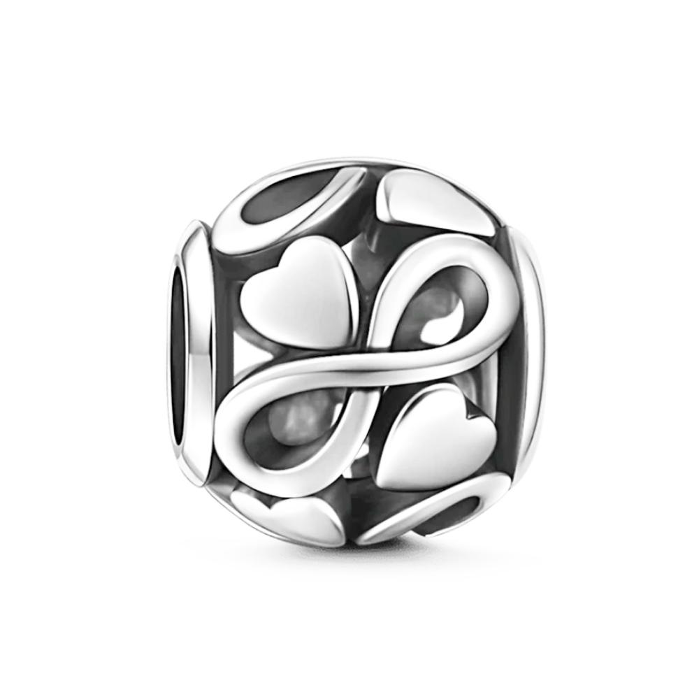 Fashion Copper Lucky Four Leaf Clover Series Charms Beadsad Aptation Fit Original Diy Bracelet Birthday Jewelry