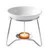 Stylish Essential Oil Burners Melt Warmer Tealight Candle Holder Metal Rack for Living Space and Bedroom Desk Ornament