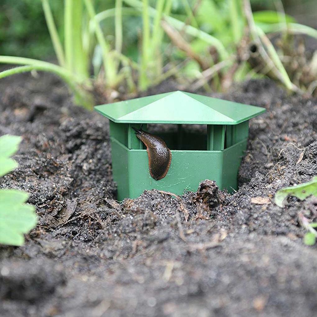 8piece Fast-Acting Snail Trap For Easy And Effective Pest Control In Home Odorless Eco-Friendly Gardening Catcher