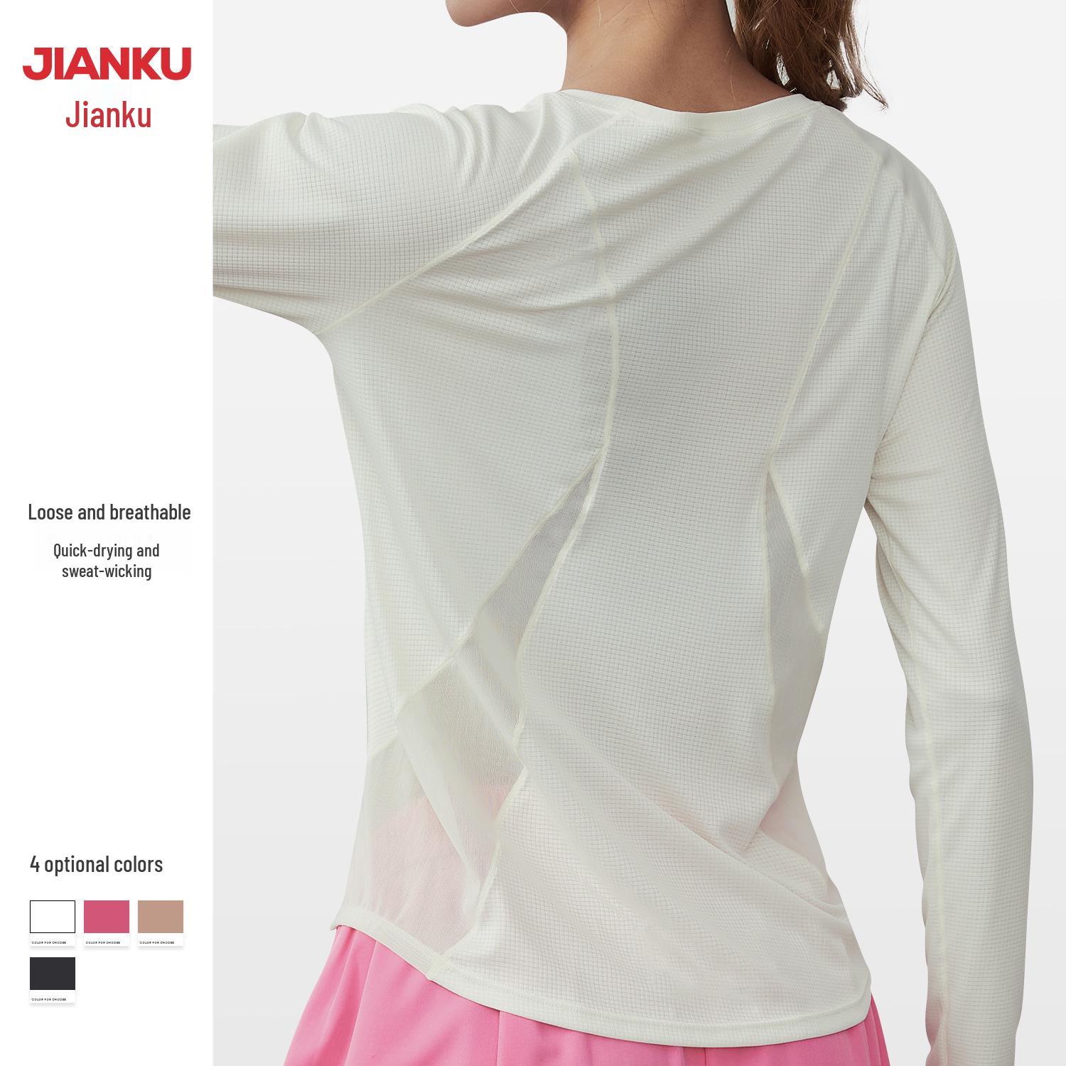 

Women s Quick-Dry Long Sleeve Sports Top for Running & Yoga M