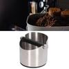 Rubber Base Coffee Dump Bin Removable Knock Bar Stainless Steel Knock Box  Home Use