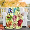 Happy Tree Friends4 printed throw blanket—lightweight,soft,warm;versatile blanket for all seasons—perfect as &air-conditioning throw,nap blanket