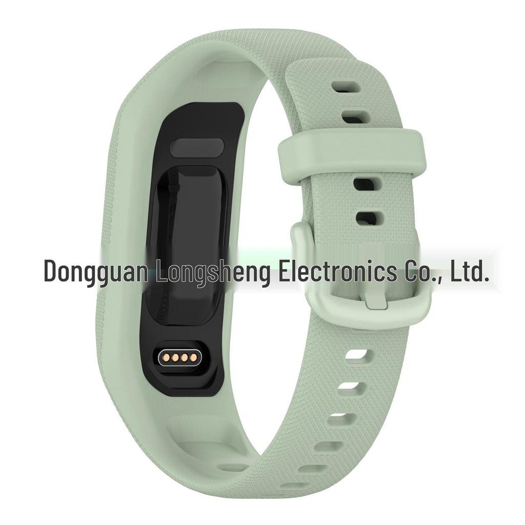 Cinturino texturizzato in silicone compatibile per braccialetto Garmin Smart5