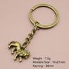 Xiyin Simple Lion Keychain Pendant