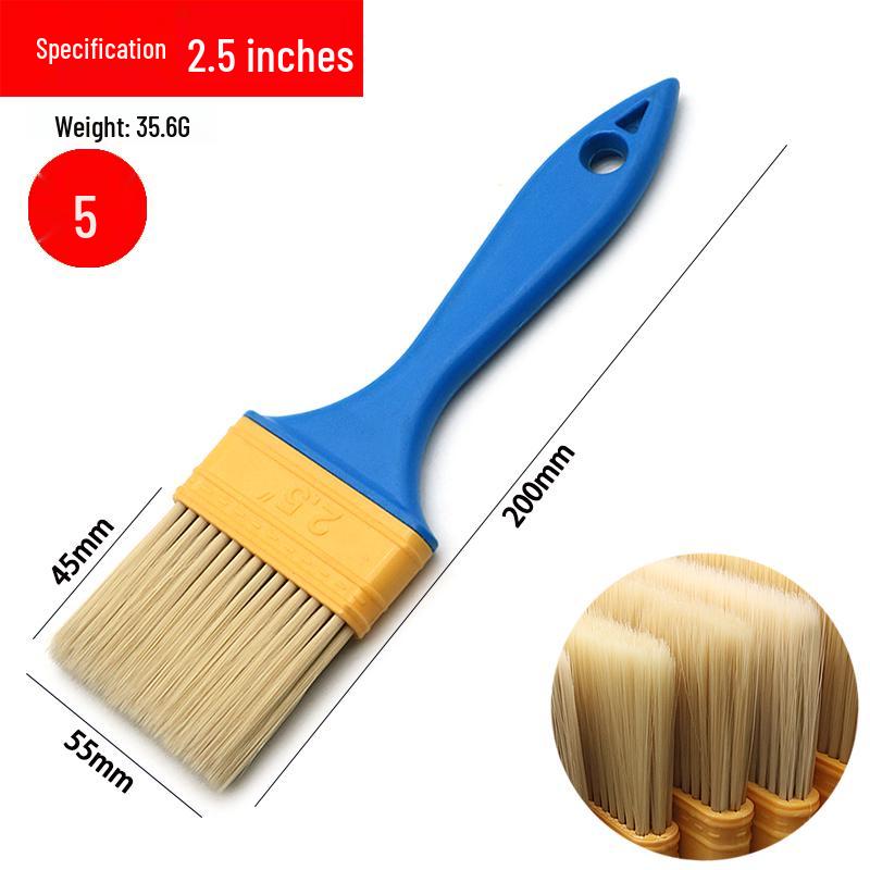 Industriële Nylon Lange Borstel Set - Duurzaam Schoonmaak- en Stofverwijderingsgereedschap met Niet-Afstotende Harde Borstelharen