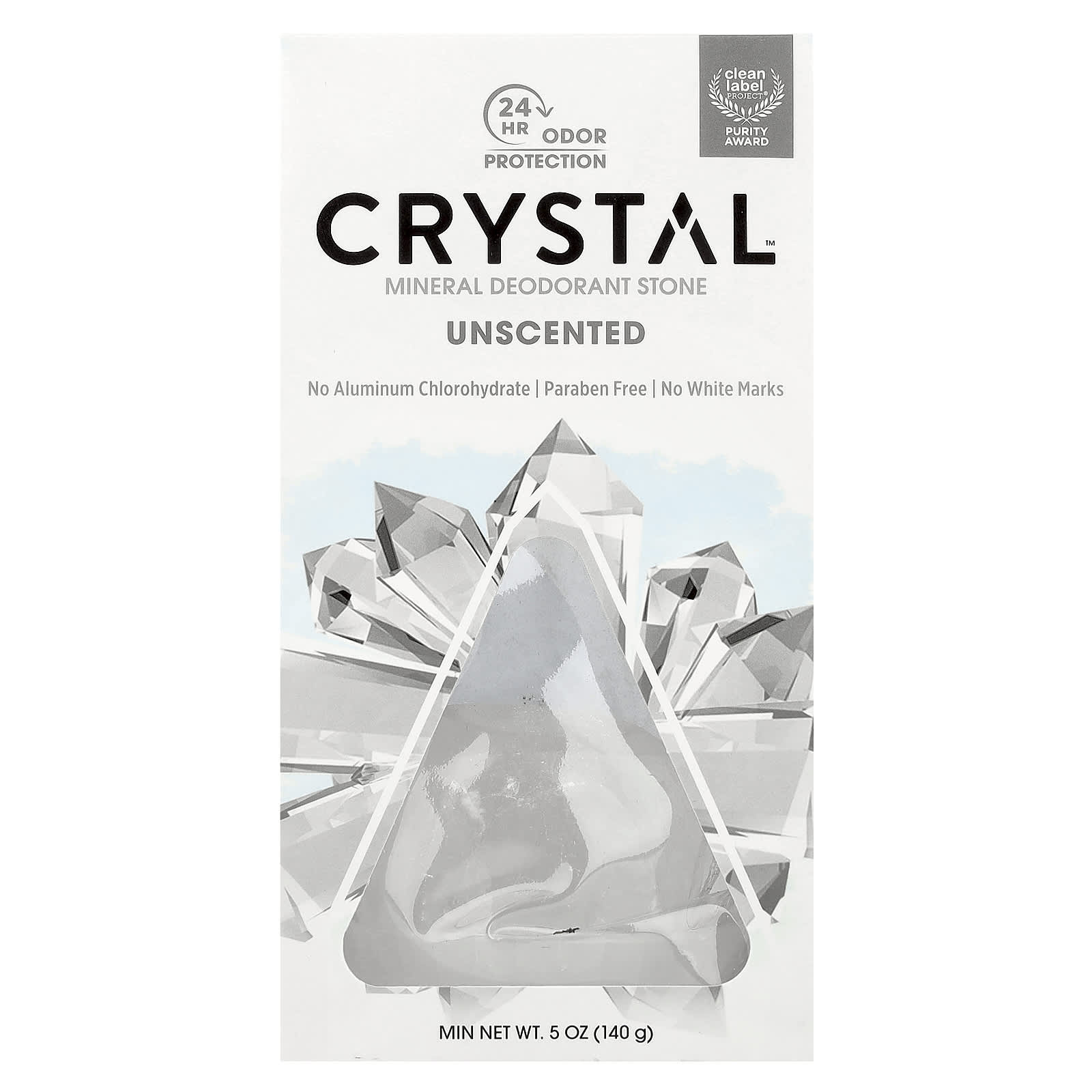 

Mineral Deodorant Stone, Unscented, 140G(5Oz)