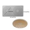 Leaf Pattern Design Cake Lace Mat Geometric Line Texture Dessert Decorating Tools  For Cake Baking