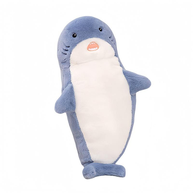 Cute cute seal doll plush toy narwhal shark doll home pillow cushion girl doll