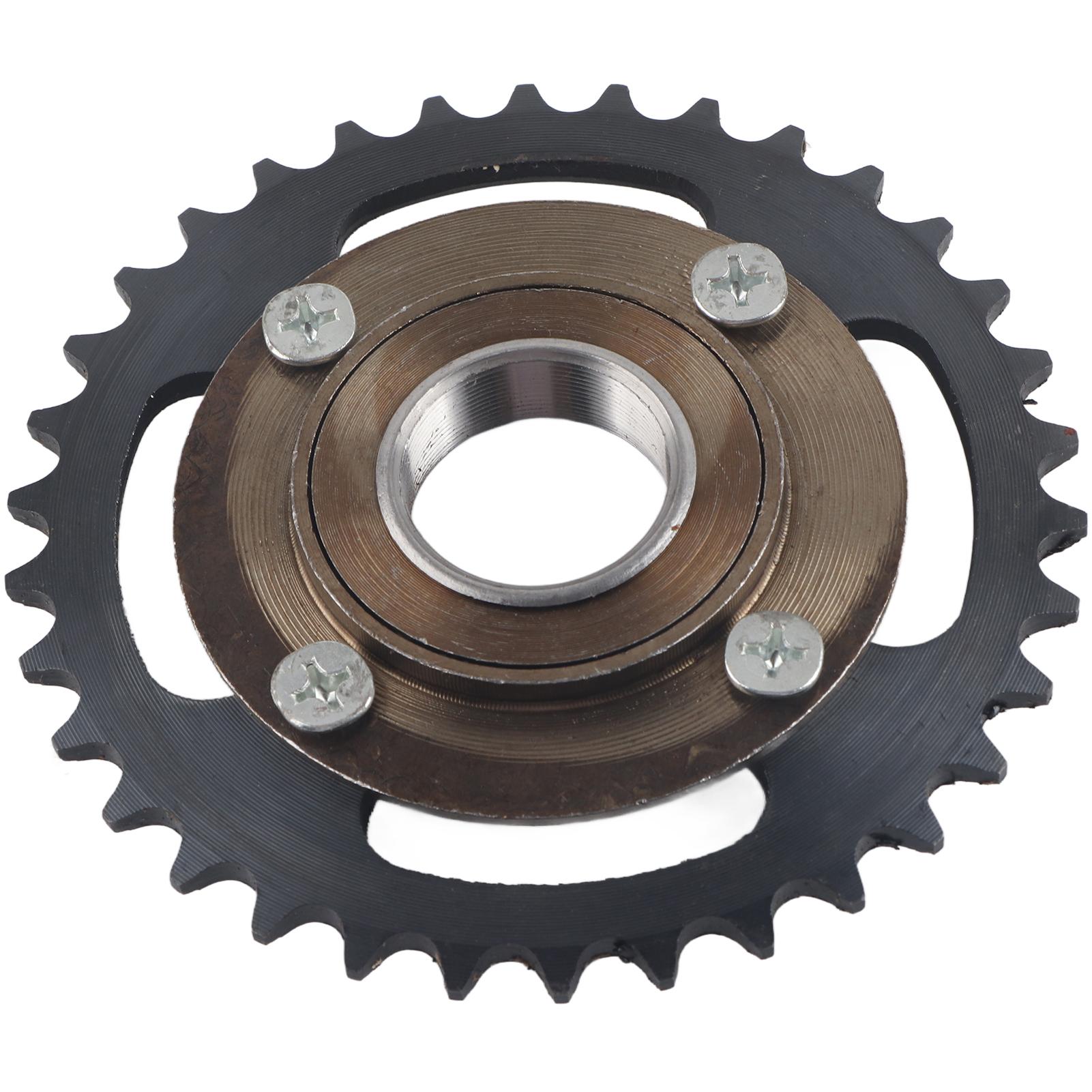 Puluz 2 Electric Tricycle Chainring 420 34T Chain Sprocket Toothless Flywheel For Atv Go?Kart