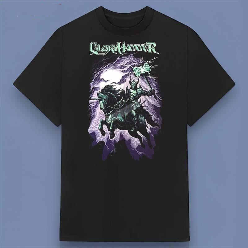 Gloryhammer Band Black T-Shirt Gift for Friends All Size S-4XL M
