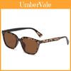 Fashion Uv400 Polarized Square Sunglasses For Women With Gray Lenses And Full Frame Design For Summer Outings