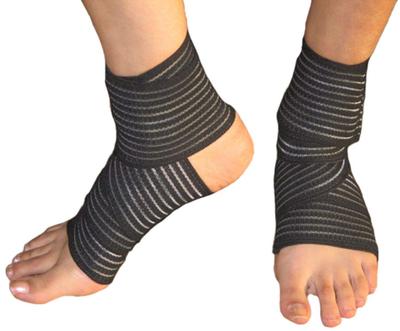 TIMA Elastic Knee Compression Bandage Wraps – Knee Support Straps for Legs, Thighs, Hamstrings Ankle & Elbow Joints Reduce Swelling, Lymphatic Re