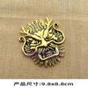 3D metal sticker front grille refitting badge car body decorative sticker trunk badge creative decal