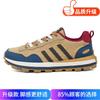 Men's shoes 2025 summer new leather platform casual shoes men's outdoor handsome sports Korean version of dad shoes