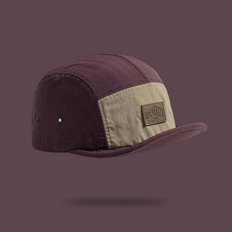 Casquette de baseball rétro pour homme Printemps/Été Fine Anti-soleil Chapeau à visière souple Personnalité Coutures Street Casquette à visière
