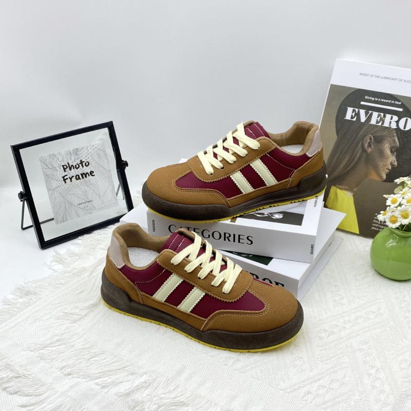 Retro versatile German training shoes women's 2025 spring and autumn new popular chic shoes women's shoes casual girls sports board shoes