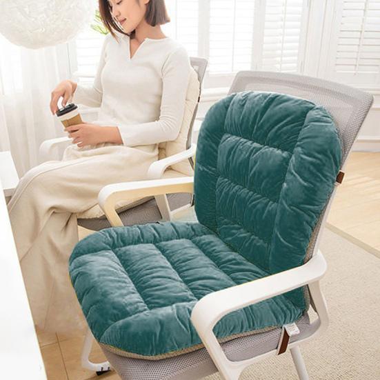 Heated Mat USB Rechargeable Thick Plush Fast Heating Detachable Washable with PP Cotton Filling Office