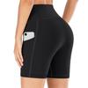 Women'S Seamless Knitted Color Buttocks Shorts Breathable High Elastic Sports Running Yoga Pants