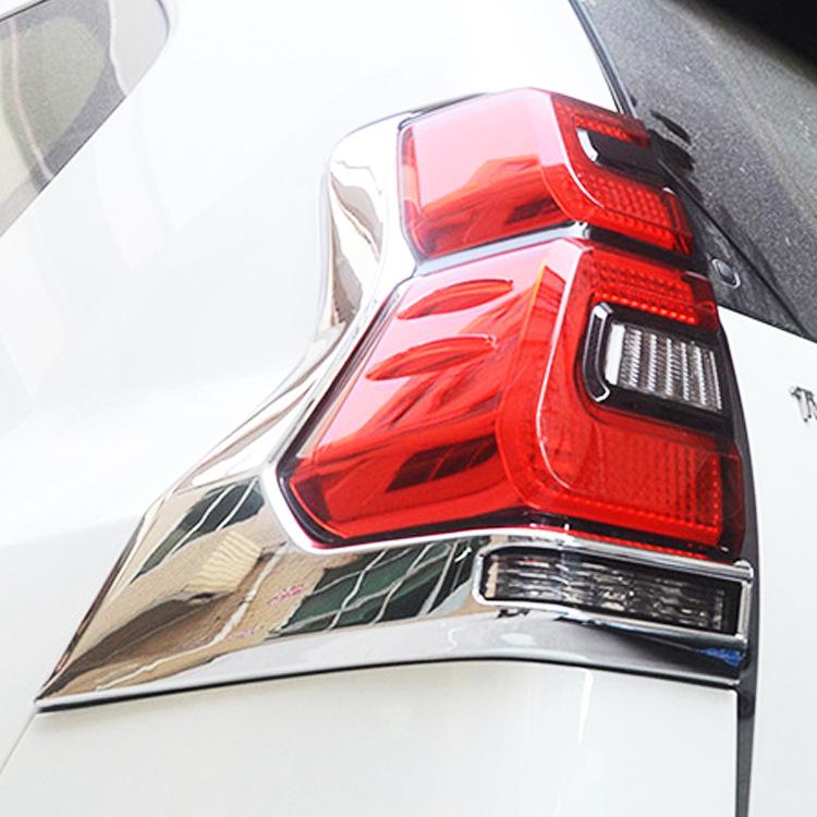 

Совместим с 18 моделями Toyota Prado Land Cruiser: Хромированная крышка заднего фонаря и задней фары. No