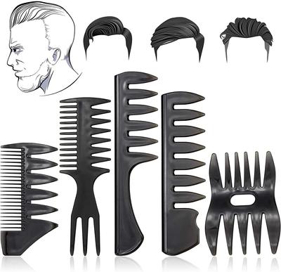 5 STÜCKE Herren Styling Kamm Haarkämme Professionelle Friseur Haarkamm Stick Kamm Friseur Zubehör