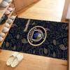 Manchester City Personalized Text Floor Mat Design for Foyer Living Rooms Entryway Playrooms Antislip Carpet Decorate Offices Wedding Party Gift
