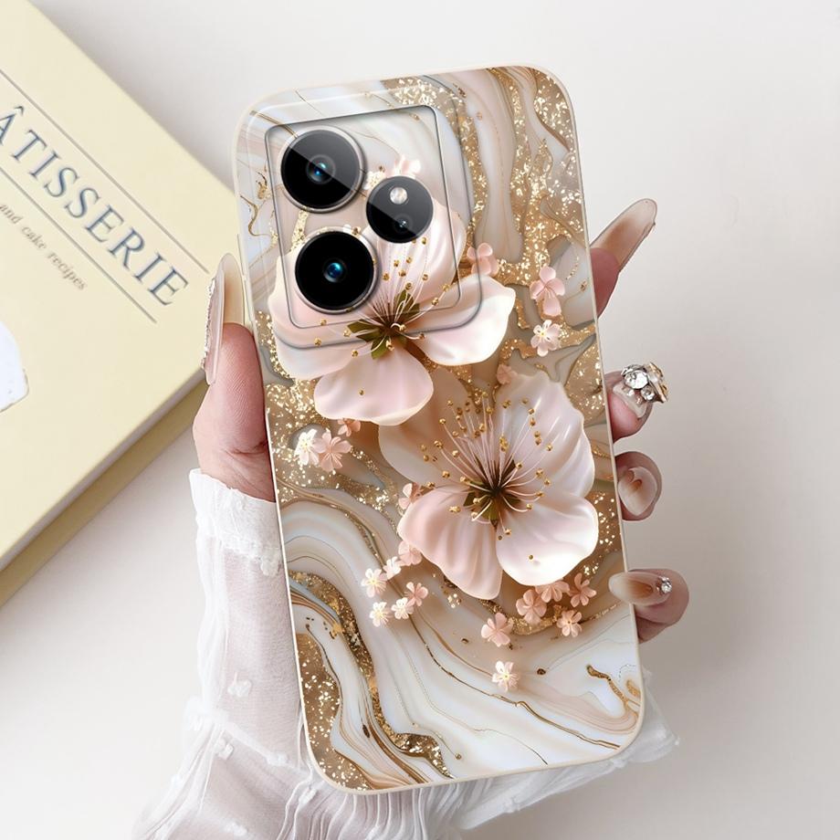 For Realme GT7 Case RealmeGT 7T New Candy Painted Back Cover Shockproof Soft TPU Phone Case For Realme GT 7 Pro GT7 T GT7T Shell
