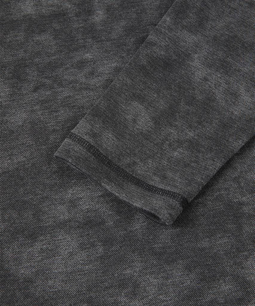 PANICALE Charcoal Golf Washed Long Sleeve T-Shirt