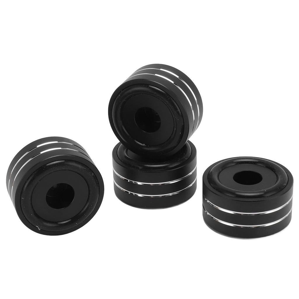 4 buc Picioare Izolatoare pentru Boxe Reduc Vibrațiile Picioare din Aliaj de Aluminiu Vârfuri pentru Amplificator Player CD DVD Dispozitive HiFi