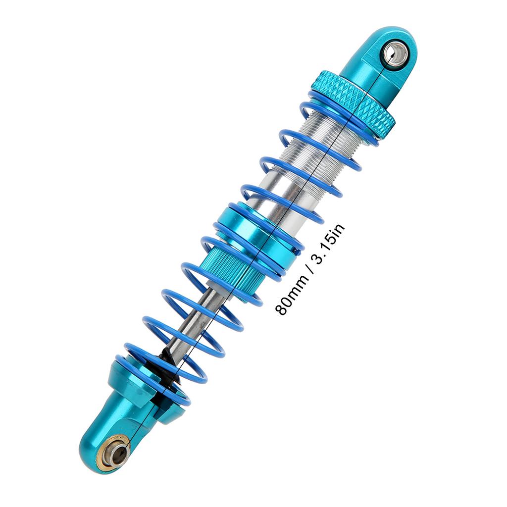 4pcs Metal Shock Damper with Spare Springs Universal for TRX4 SCX10 D90 1 10 RC Crawler80mm