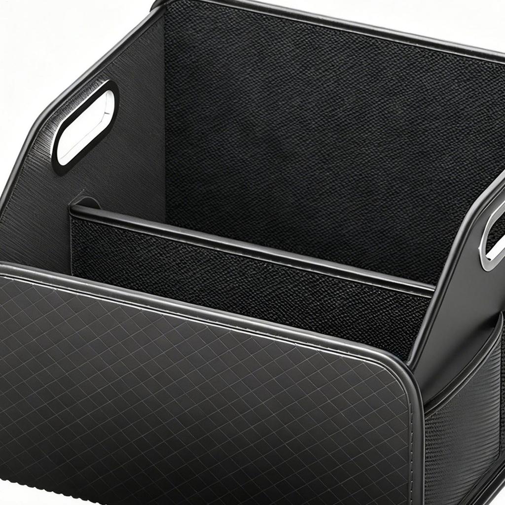 Trunk Organizer For SUV Foldable With Handles Folding Car Trunk Storage Organizer For SUV RV Sedan Automotive Vehicle