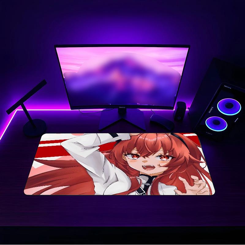 Eris Boreas Greyrat (23) Mouse pad with a non slip rubber base suitable for home offices and an ideal gift for gamers