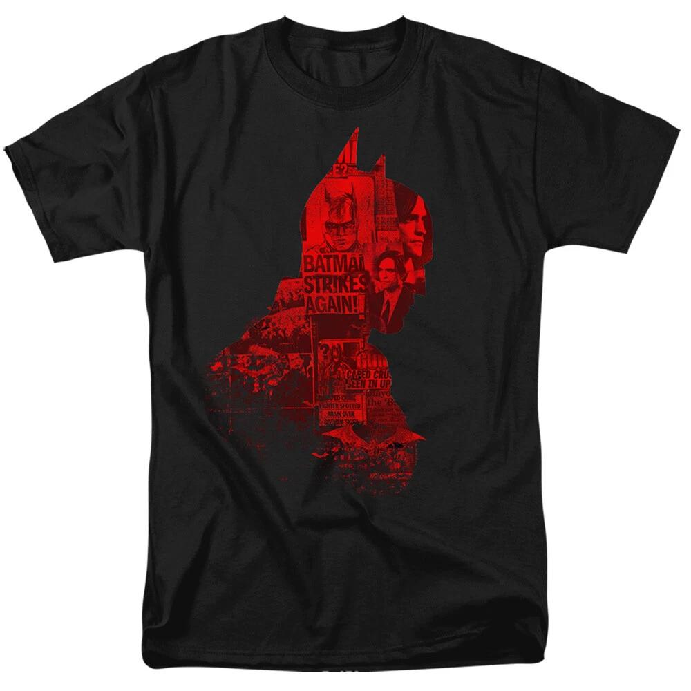 The Batman  News Silhouette  T-Shirt or Tank - to 5X XL