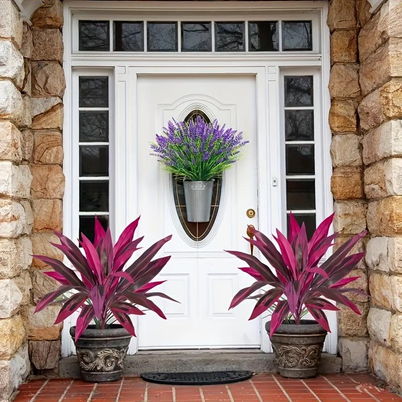 2 Large Peony Bamboo Artificial Plants, Ideal for Outdoor Decorations, Weddings, Hotels, Housewarming, Indoor/Outdoor Use - No Flowerpot