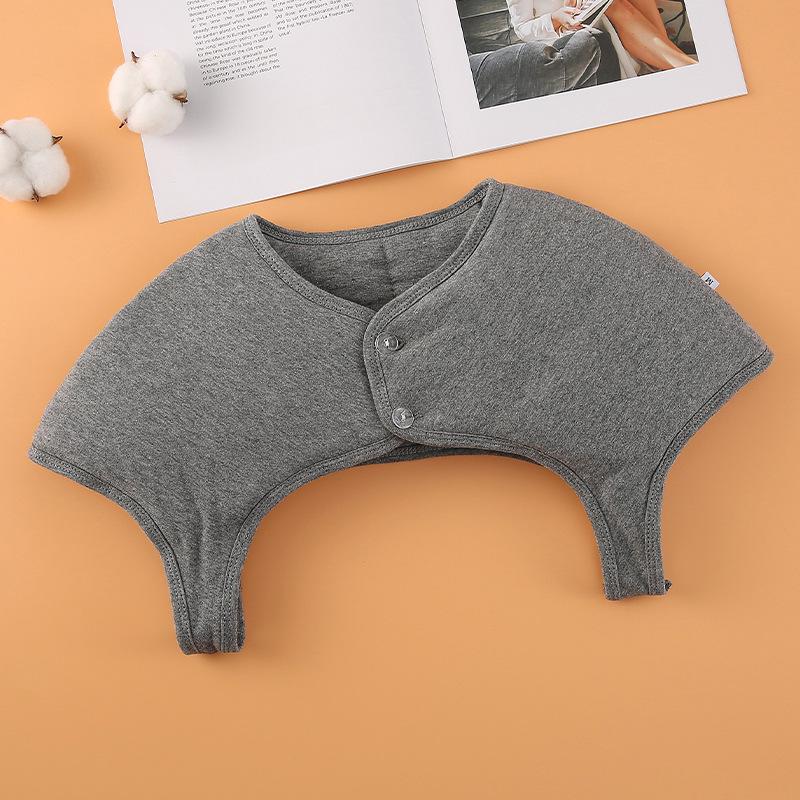 Umăr unisex de catifea caldă și șal de protecție cervicală pentru protecție împotriva frigului