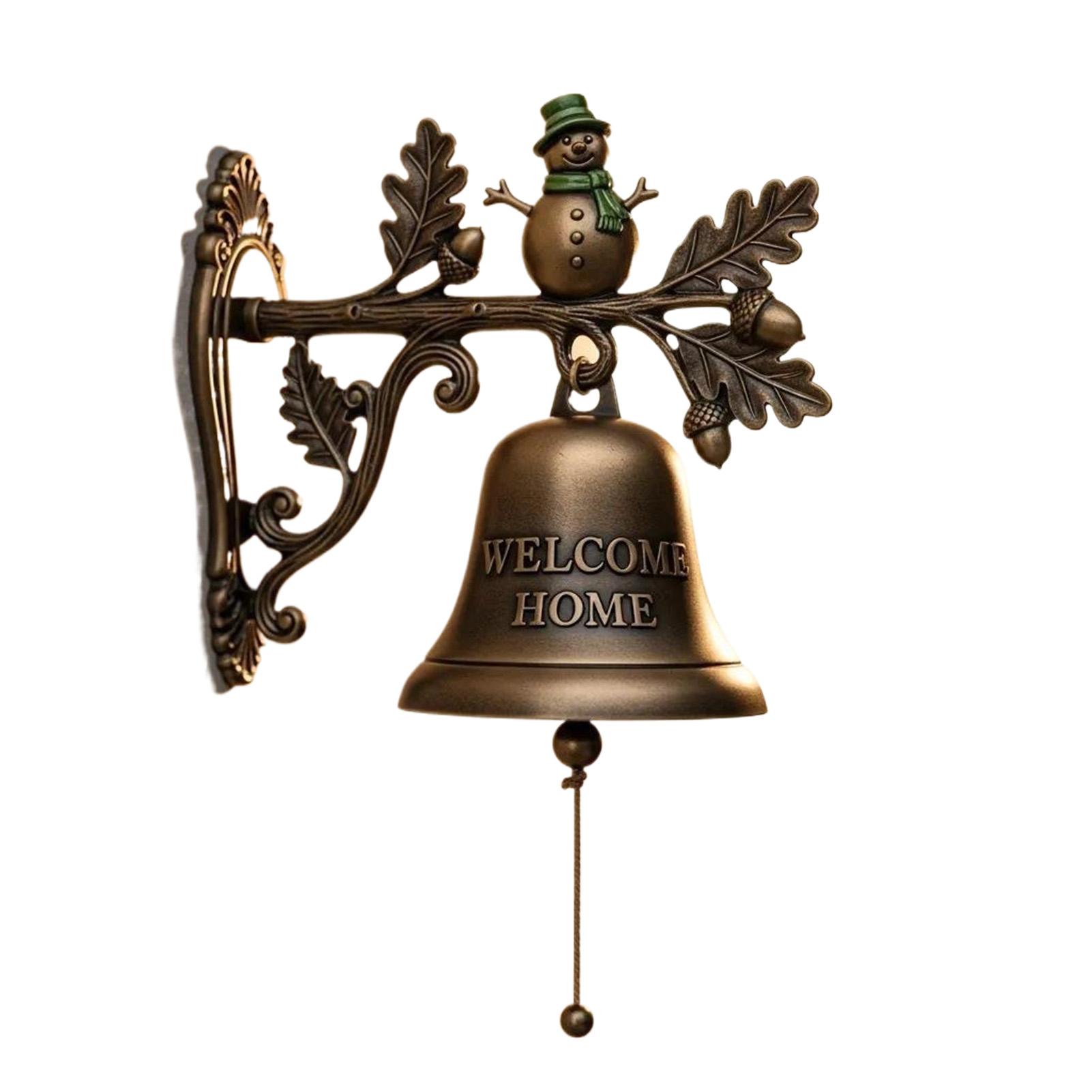 

Christmas Welcome Doorbell Luxury Home Decor With Clasc Christmas Elements For Festive Atmosphere