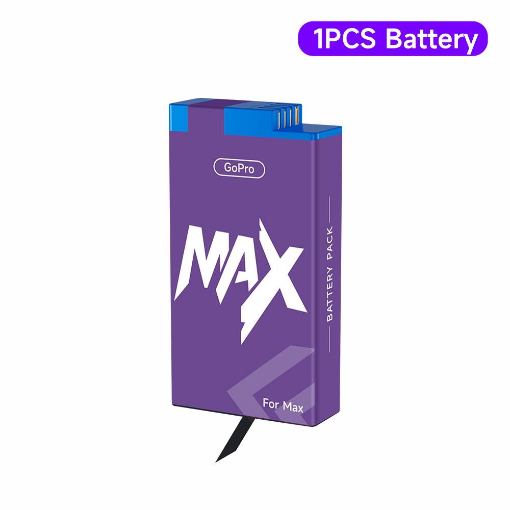 

Аккумулятор PALO 1860 мАч Gopro Max для камеры Go Pro Аккумуляторная батарея для экшн-камер GoPro Max 360 Аккумуляторы Аксессуары 1Pcs battery