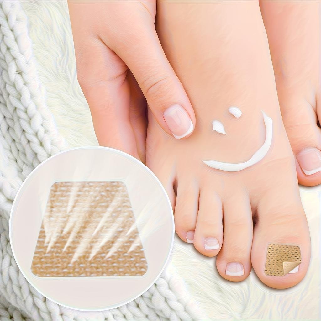 100 Pairs/50 Sheets Nail Repair Patches, Gentle and Breathable, Suitable for Toenails, Durable and Long-lasting