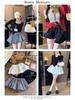 Korean Style Women's 2025 Summer High-Waist Slimming Midi Puff Skirt with Anti-Exposure Shorts