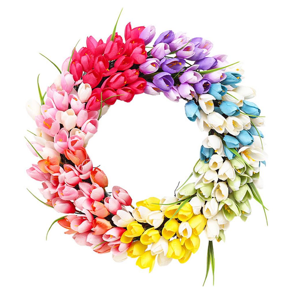 Wreath Simulation Flower Garland Garden Home Decoration