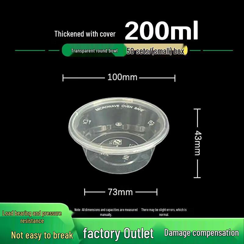 

ZL Disposable Food Takeaway Containers 50 Sets