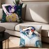 Anime Chainsaw Man Reze Pillow Case Office Cushions Suitable For Sofa Car Bedroom Decorative Cushion Cover