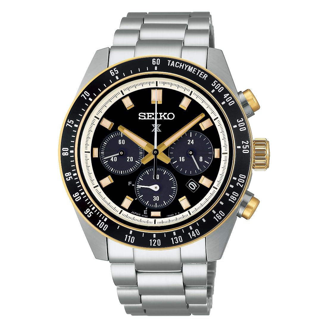 

[Seiko Watch] Чоловічий срібний наручний годинник PROSPEX SPEEDTIMER Solar Chronograph SBDL113