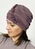 Kalina Turban Made of Bamboo In Cocoa Color Hat Even After Chemotherapy