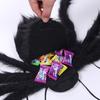90/125CM Orrore Peluche Ragno Borsa Decorazione Halloween Caramelle Zaino Forma Ragno Grande Dolcetto o Scherzetto Halloween Oggetti di Scena Costume