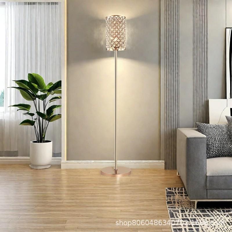 Nordic Minimalist Crystal Wall Lamp for Living Room, Staircase, or Bedroom.