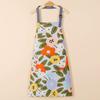 1PC Aprons Fashion Cotton Fabric Waterproof Thickened Dirt Resistant Kitchen Apron and Home Work Clothes Gardening Work Clothing