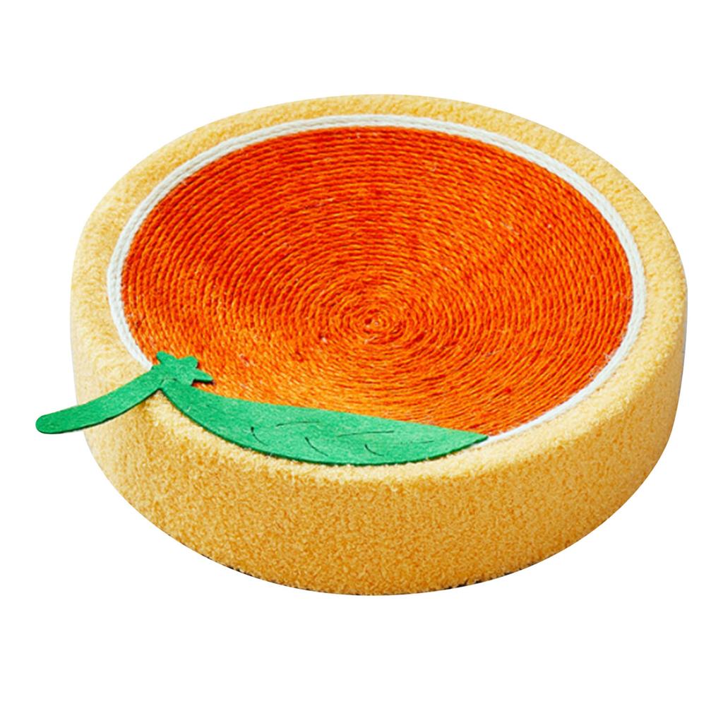 Cat Scratcher Bed Sisal Round Shape Cat Scratcher Lounge Bed for Claw Sharpening Furniture