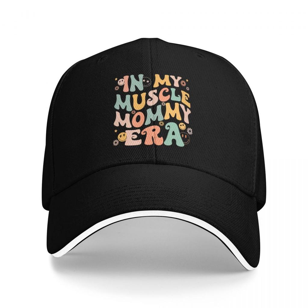 Baseball Caps In My Muscle Mommy Era Gym Fitness Customized Men Women Outdoor Summer Caps
